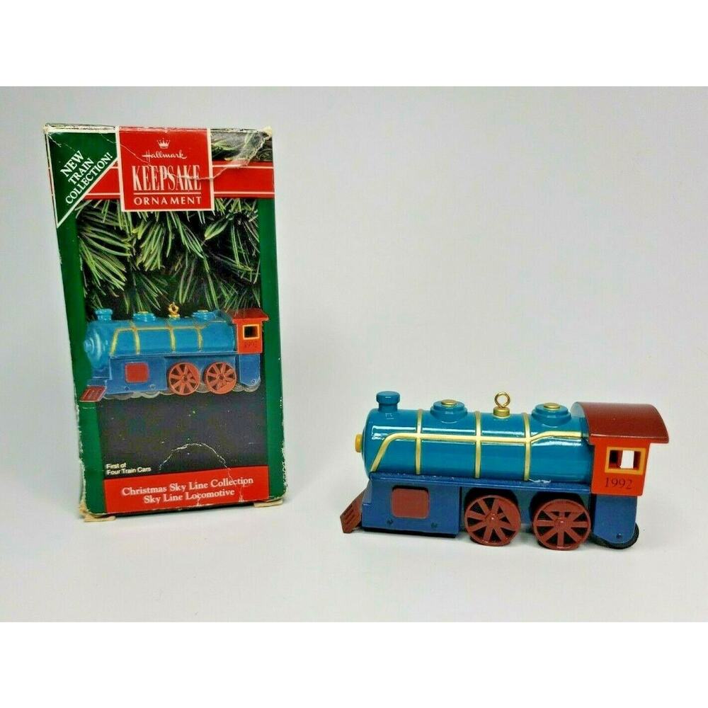1992‎ Hallmark Christmas Sky Line Locomotive U26